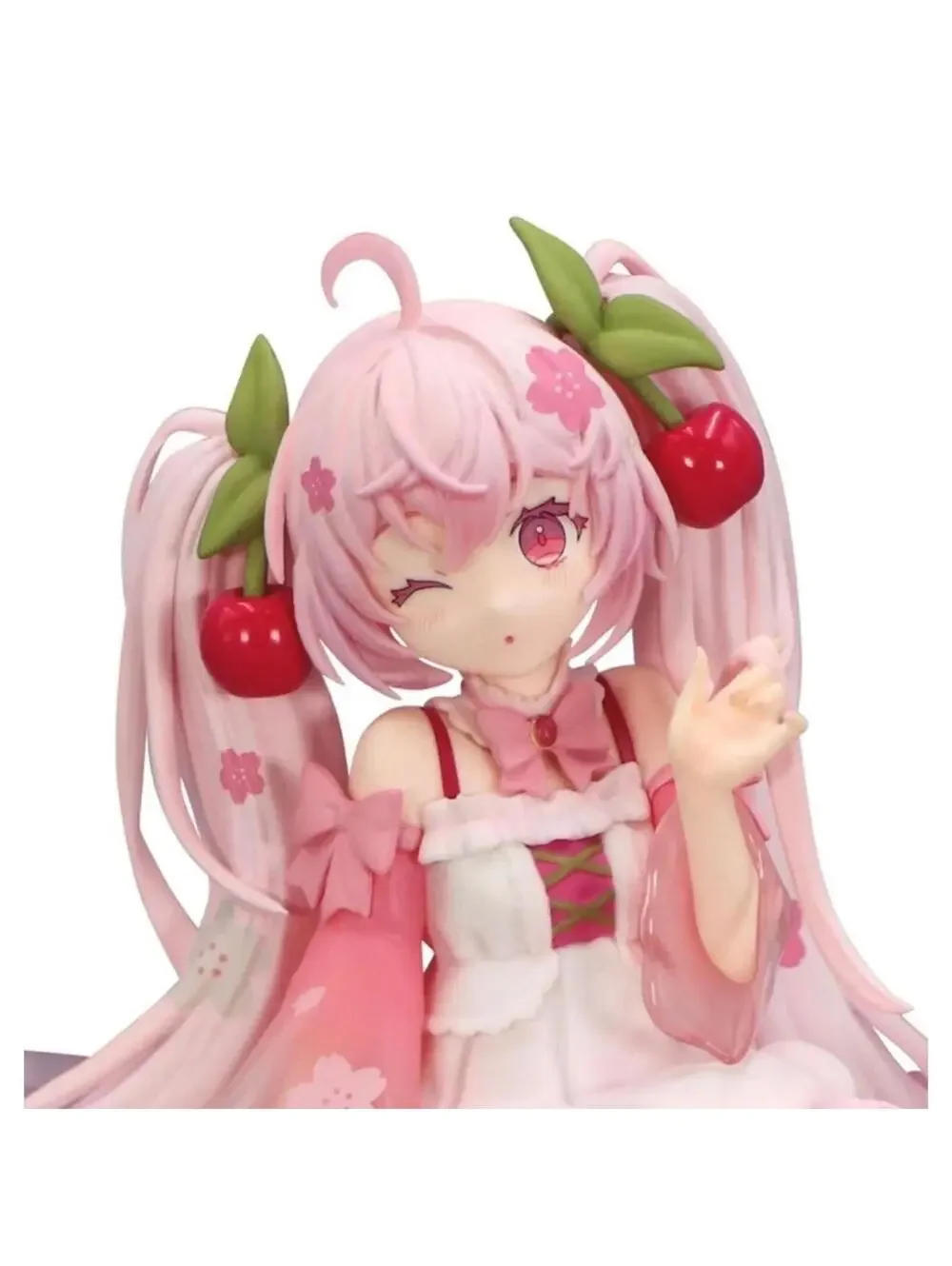 FuRyu Sakura Miku Noodle Stopper Figure Pink New 2025 Wink Version US Sell